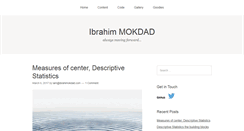 Desktop Screenshot of ibrahimokdad.com